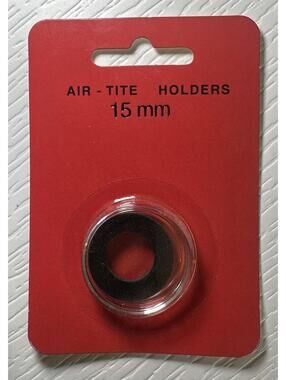 air-tite coin capsule 15mm Direct Fit Sealed Holders